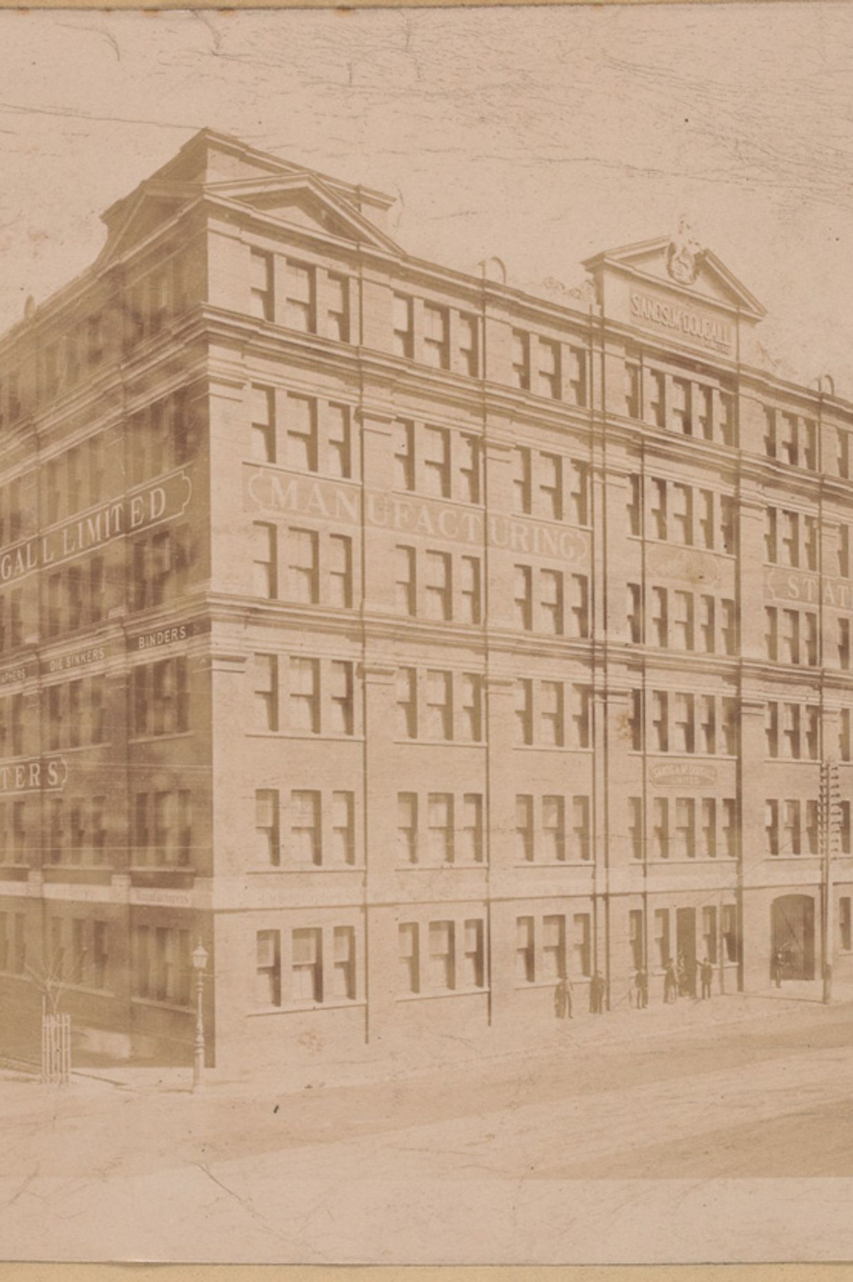 Sands &amp; McDougall Limited (1896) Factory Spencer Street. H84.460. Pictures Collection, State Library Victoria