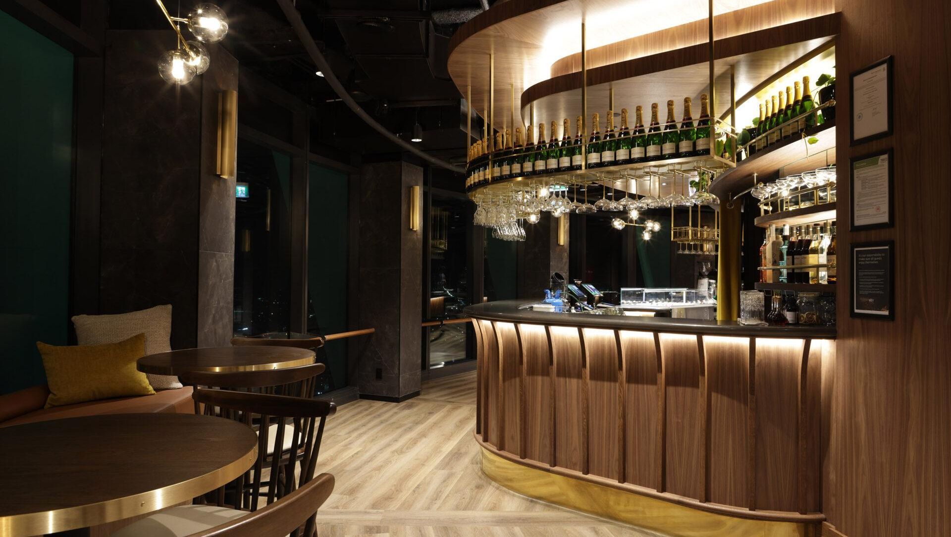 Sky high mood lighting banner