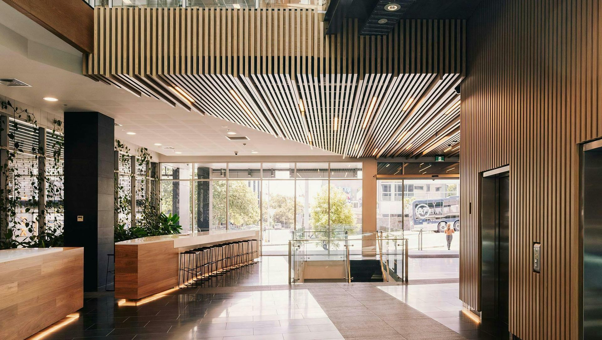 Victoria Street West Lobby banner