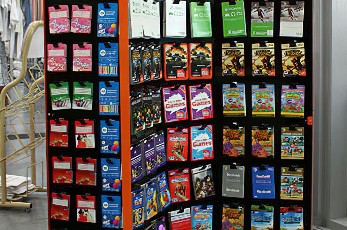 Epay Giftcard Display Stand