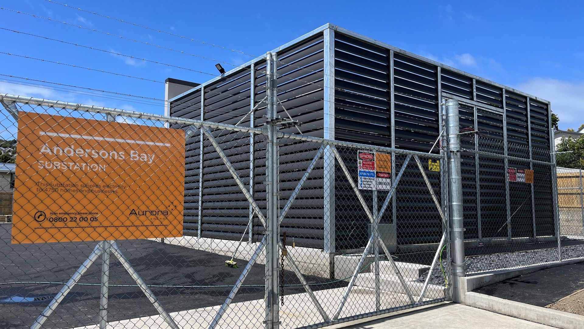 Anderson Bay Sub Station banner