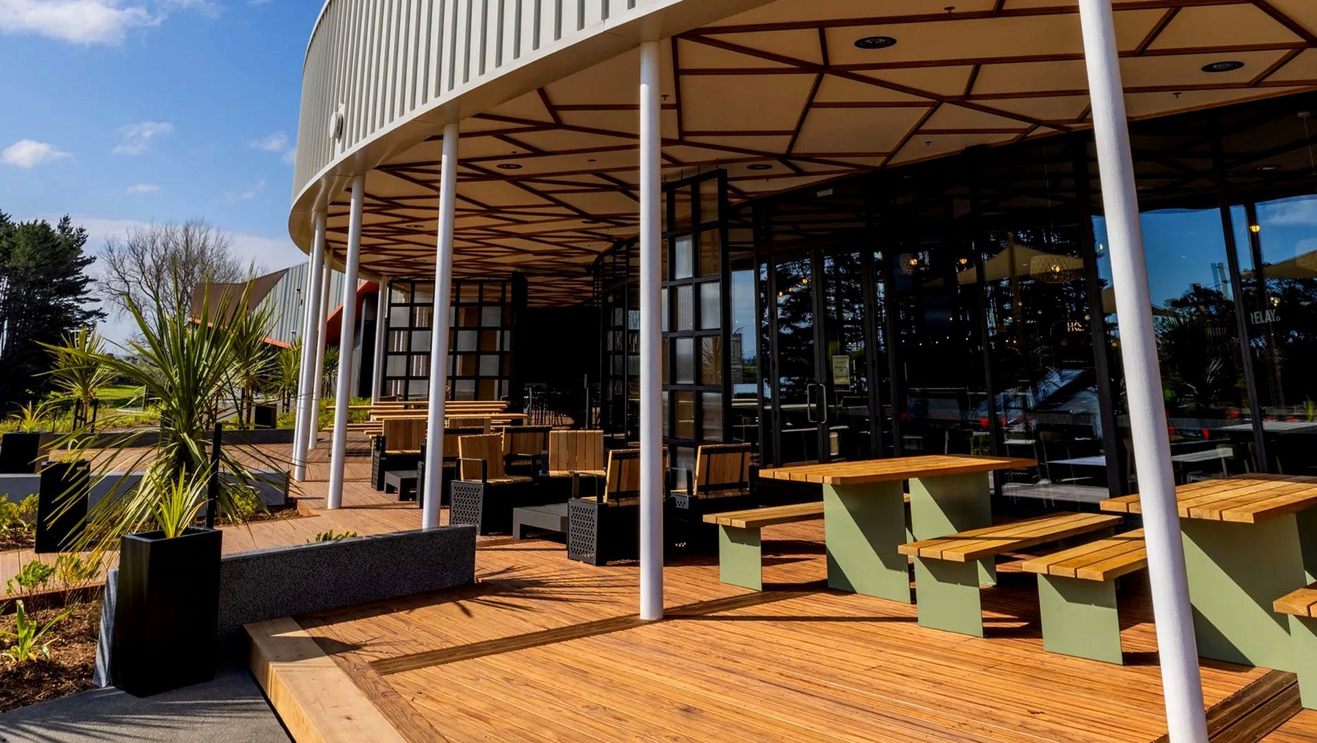 Mānawa Bay — Commercial Landscape Planters banner