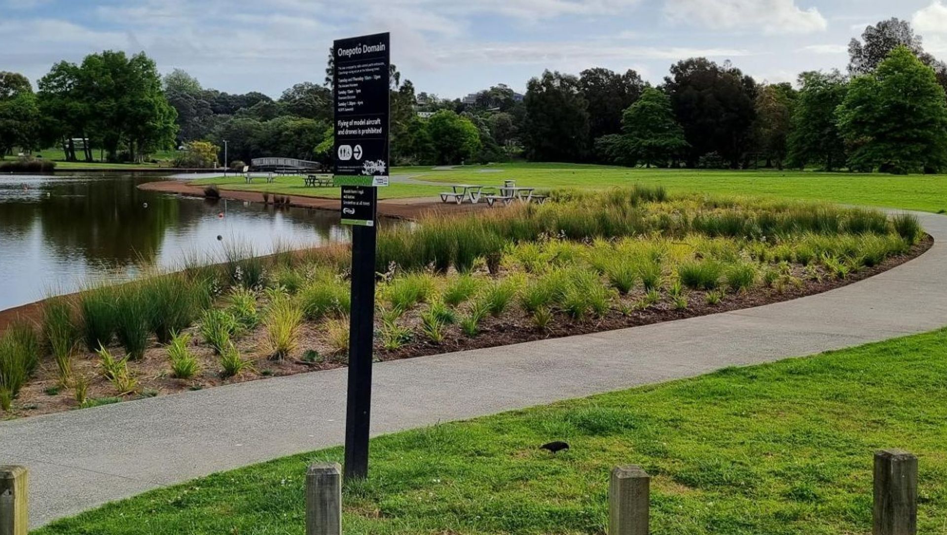 Onepoto Reserve banner