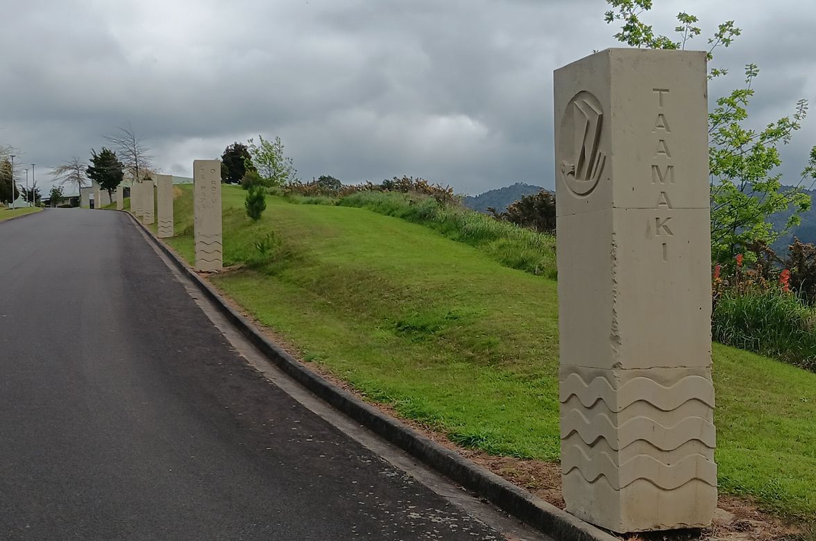 Hinuera Carvings for Waikato Tainui