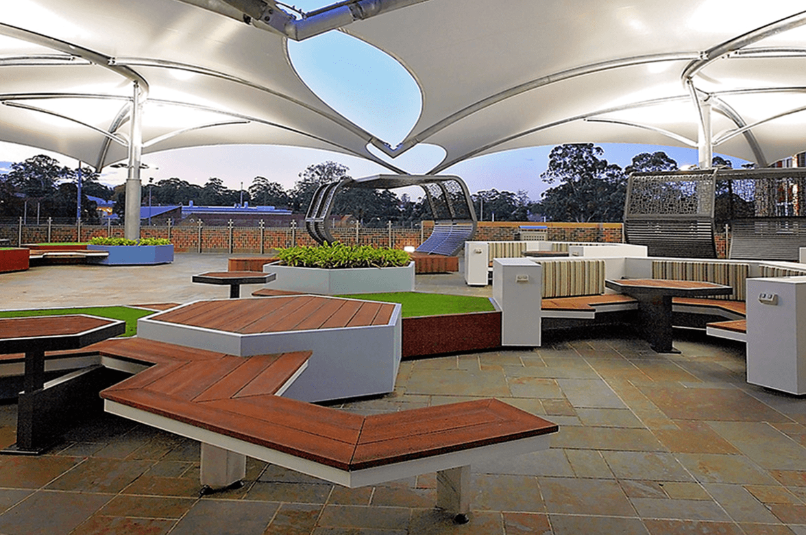 Knox Grammar School Rooftop Landscaping