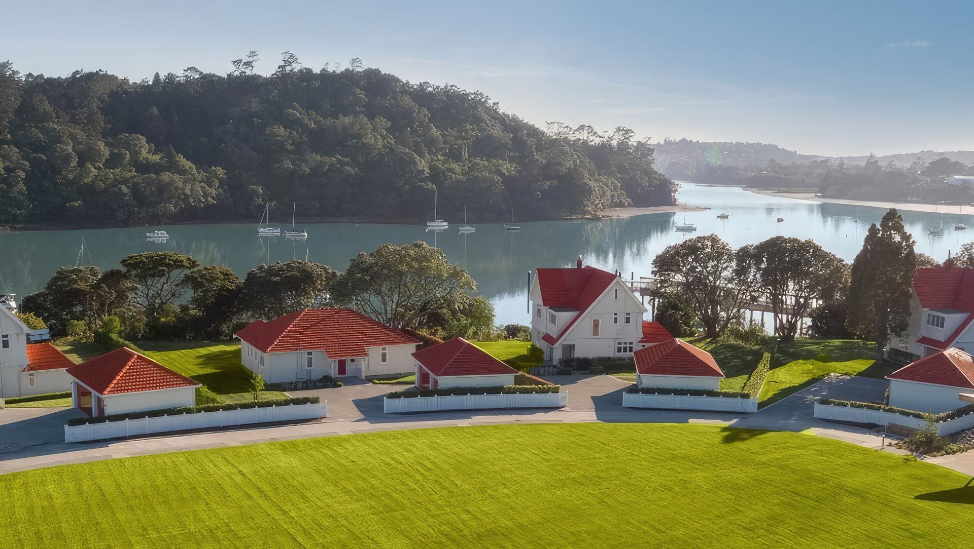 Landscape maintenance at Launch Bay, Hobsonville Point banner