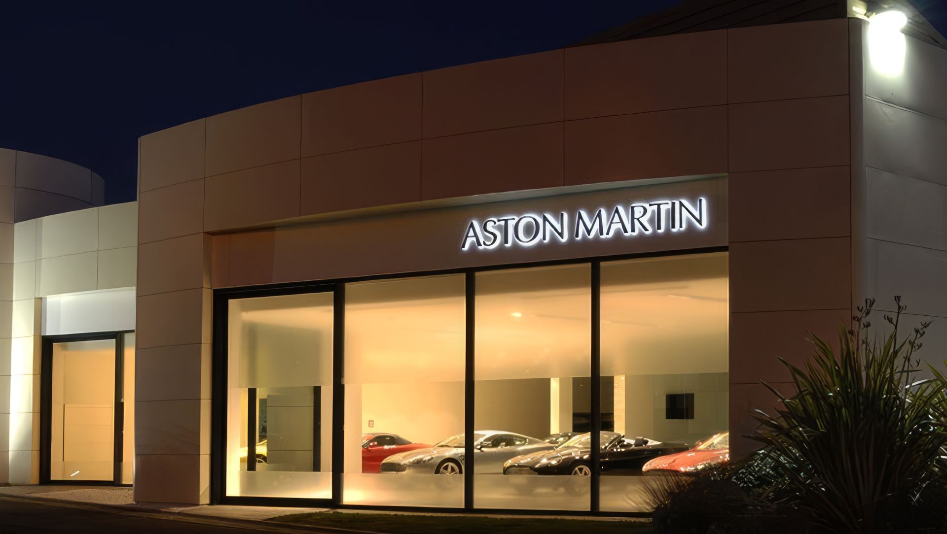 Aston Martin Showroom banner