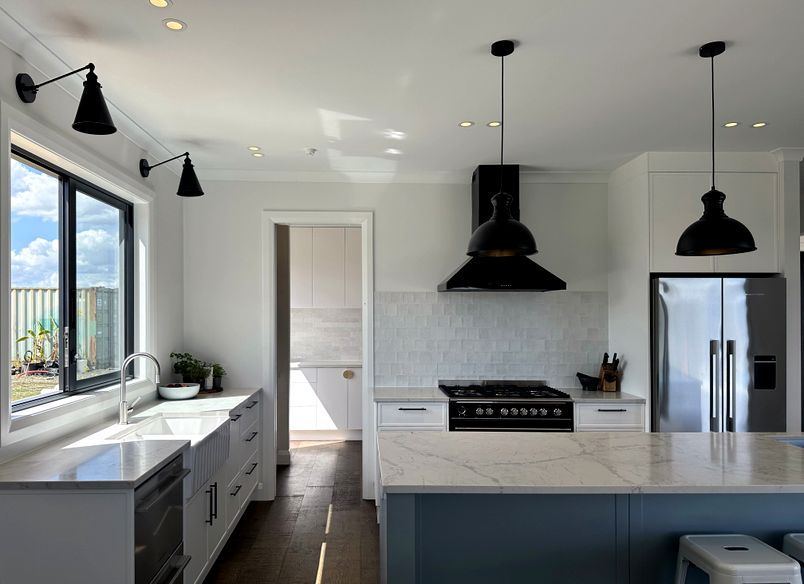 Countryside Elegance Kitchen and Laundry New Build