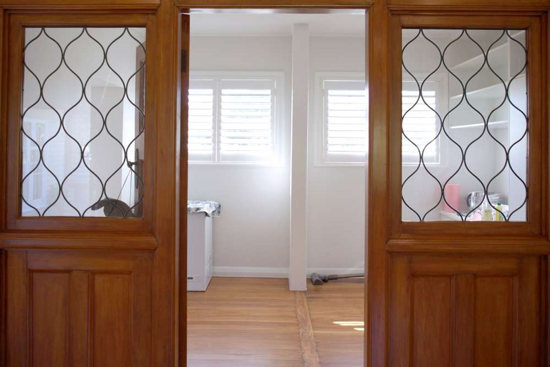 Restored Original Timber doors
