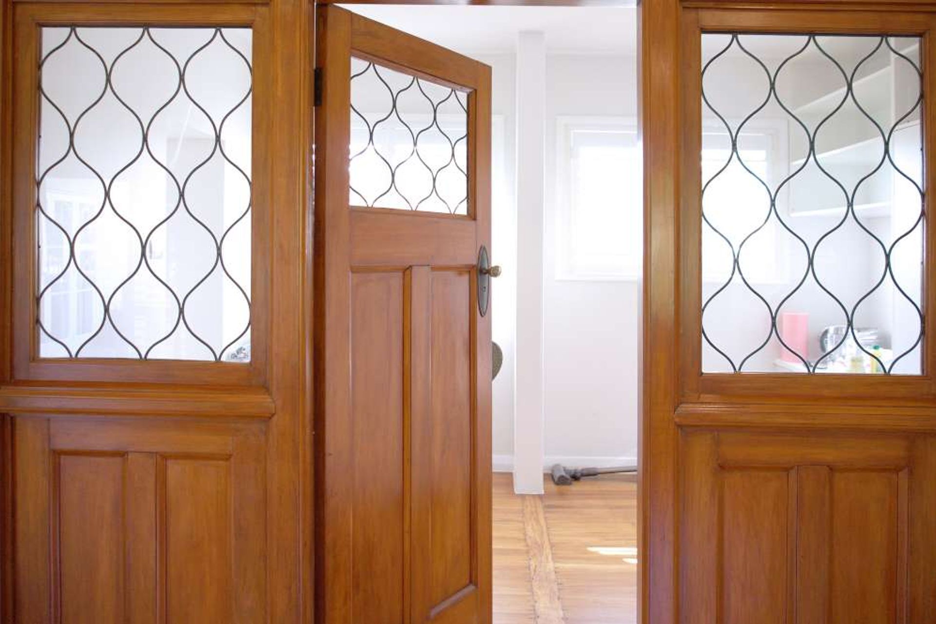 Restored Timber doors