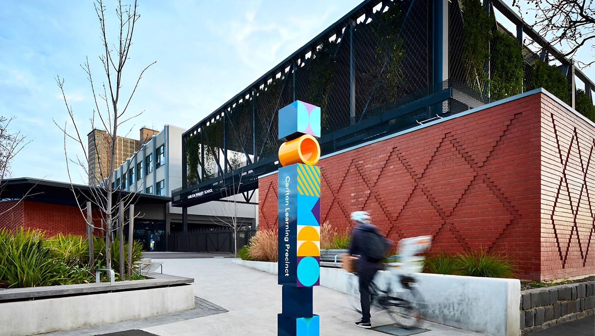 Carlton Learning Precinct Signage banner
