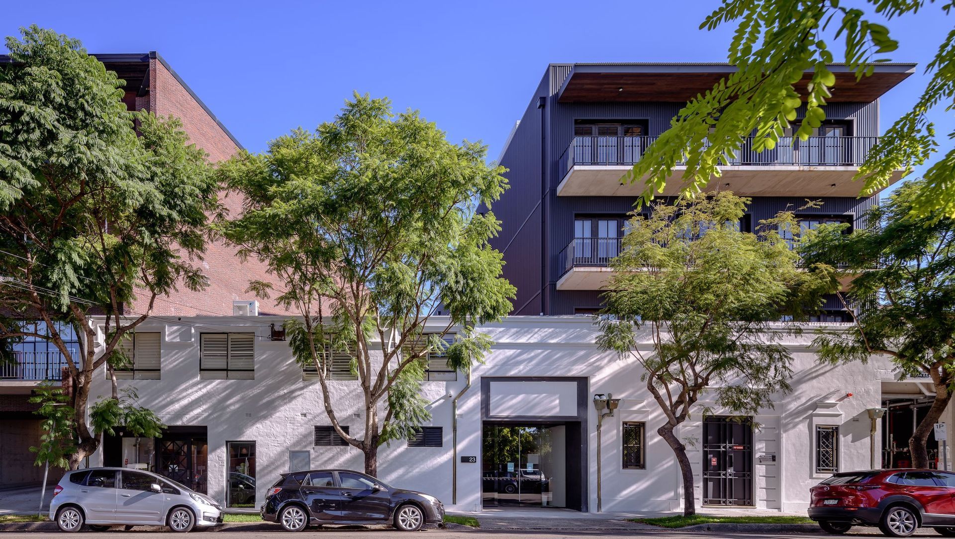 The 'Black Box' offices banner