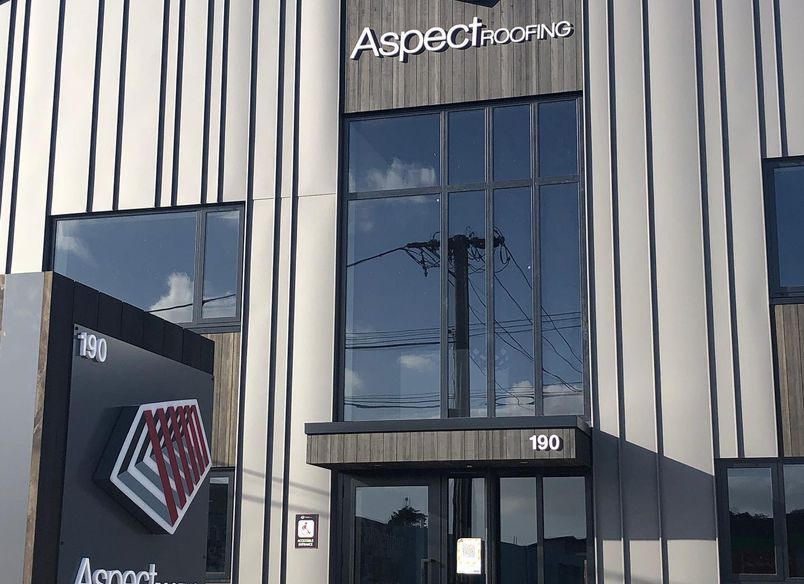 190 Marua Road - Angle Seam Variable Cladding - Colorsteel MATTE