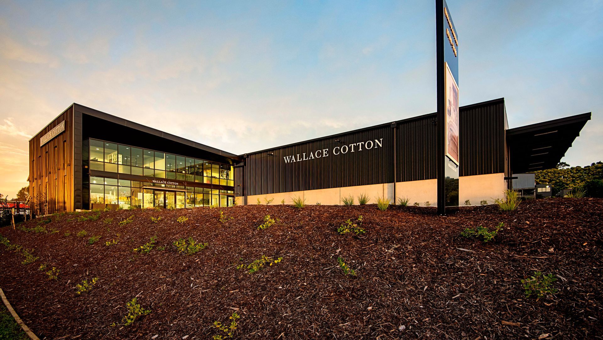 Wallace Cotton banner