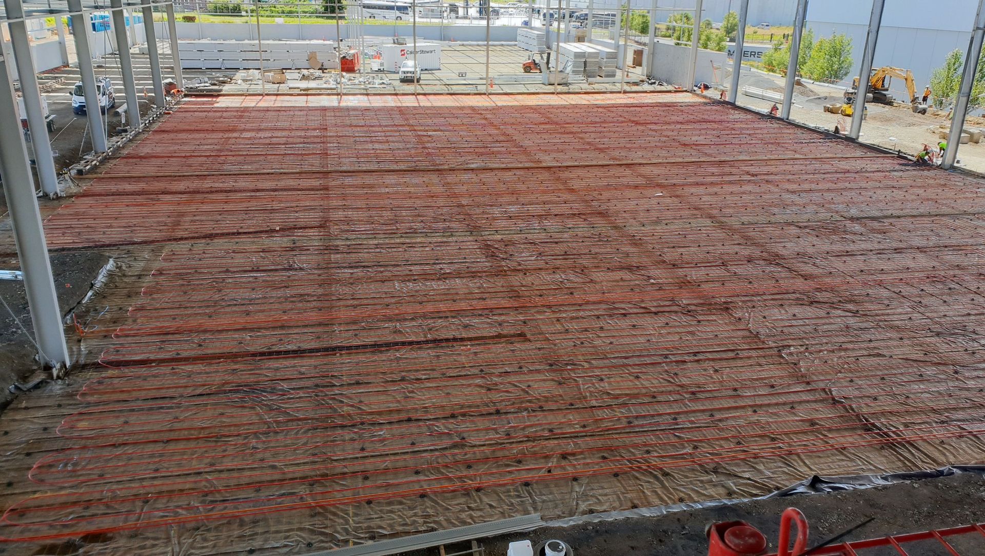 Service Foods Freezer - Frost heave and Rauvitherm Pre insulated mains pipework banner