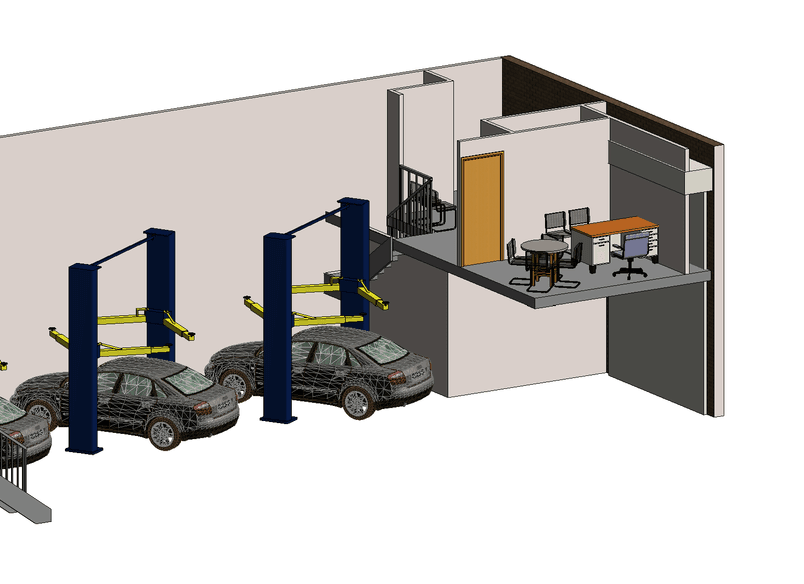 Car Workshop & Office, Mitchell