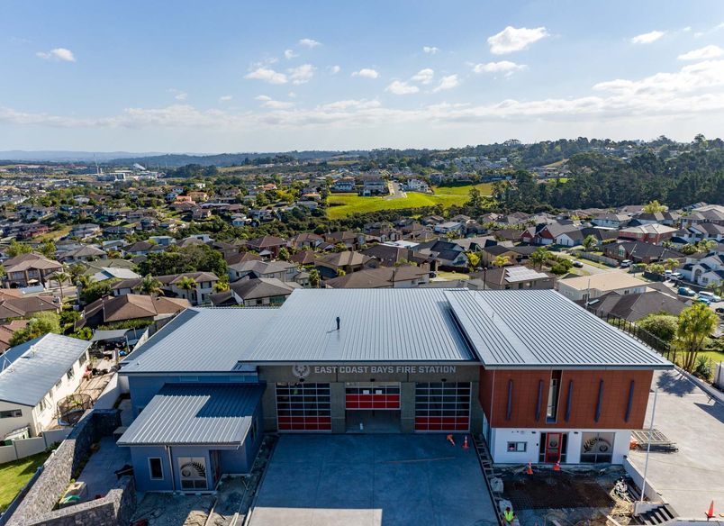Metalhartt Roofing - Commercial - East Coast Road Fire Station