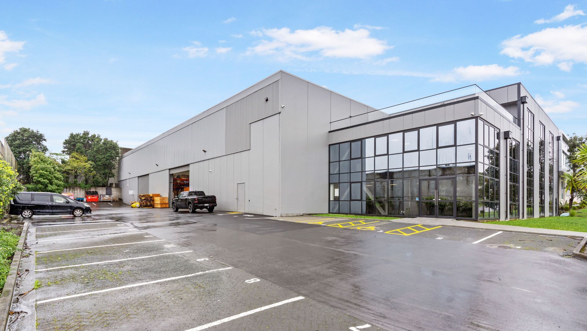 Commerical Warehouse and Office Block banner