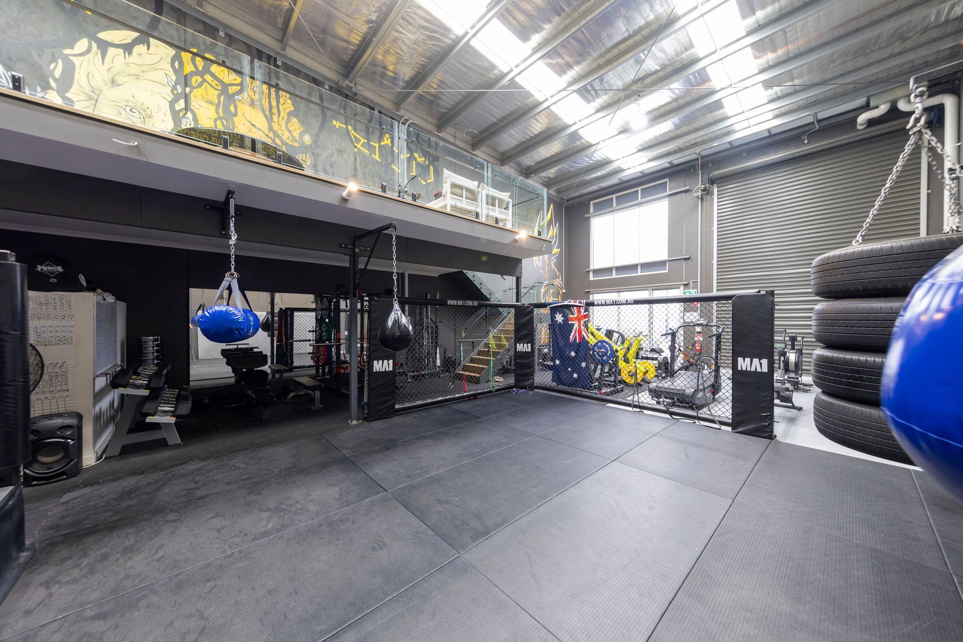 Packed full with equipment for the ultimate workout