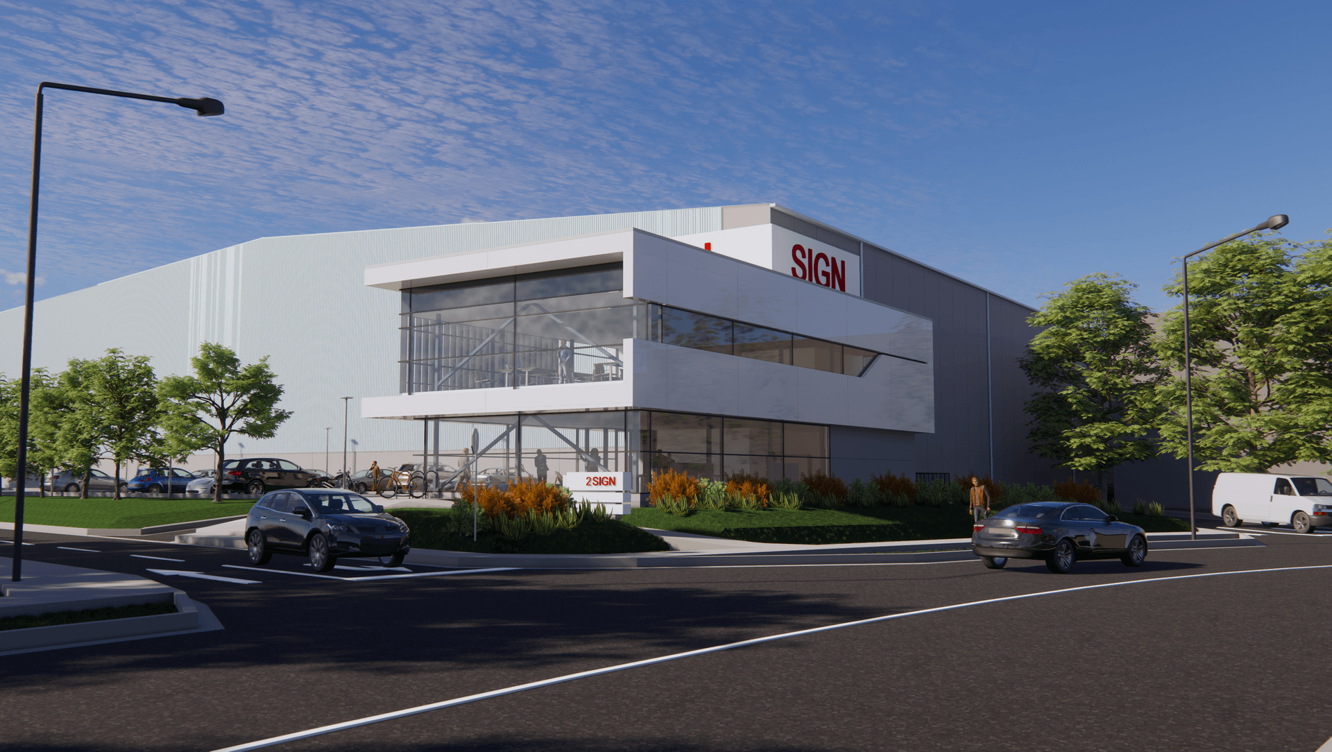 Pavilion Drive banner