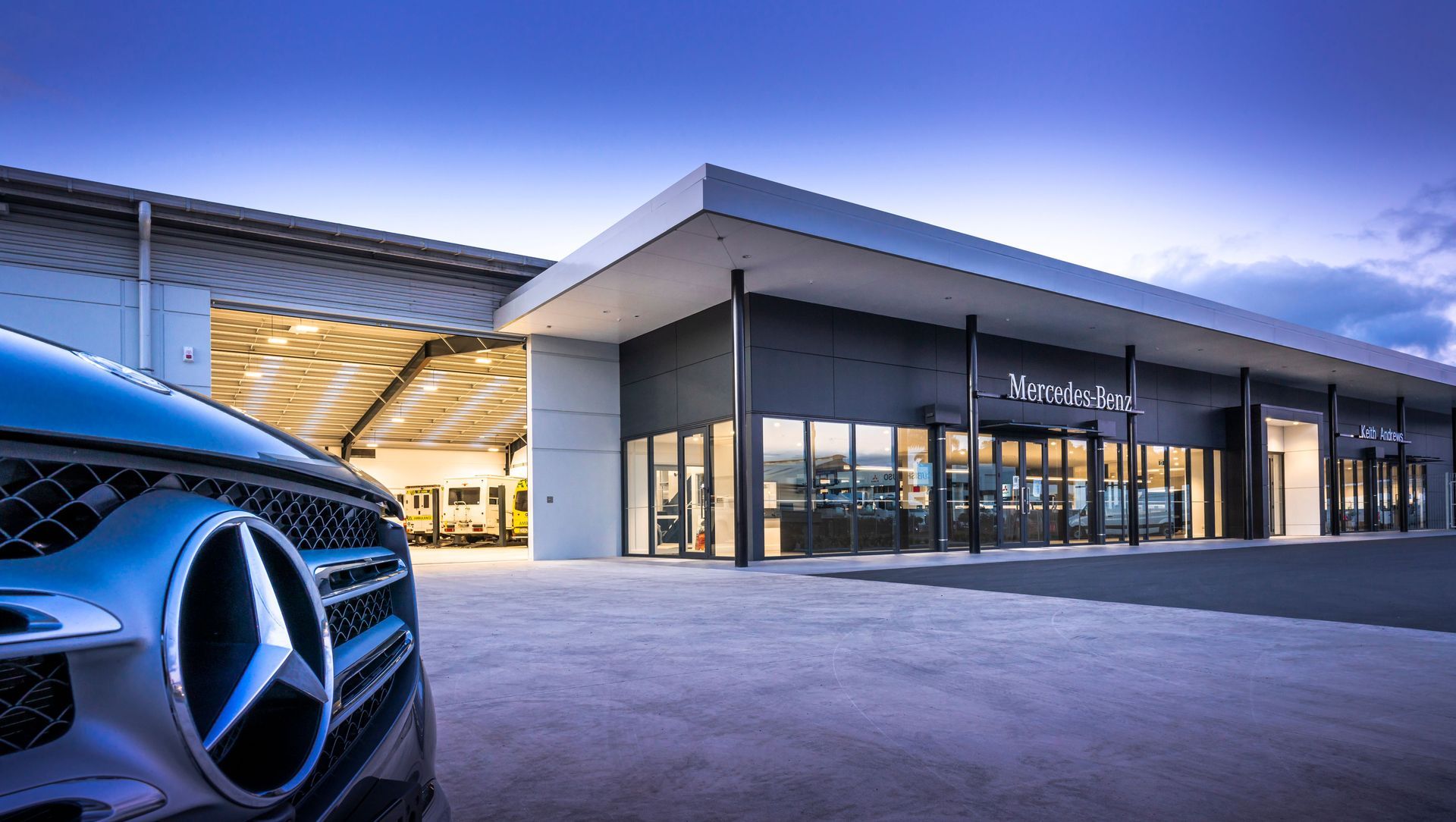 Keith Andrew Trucks - Whangarei banner