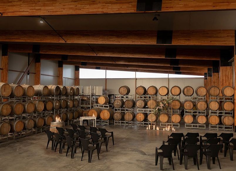 Linden Winery - Barrel Room