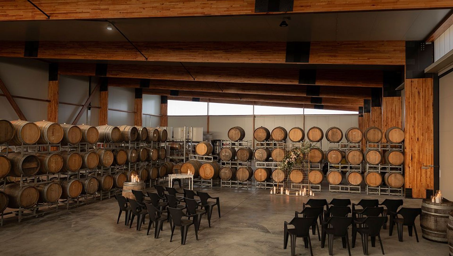 Linden Winery - Barrel Room banner