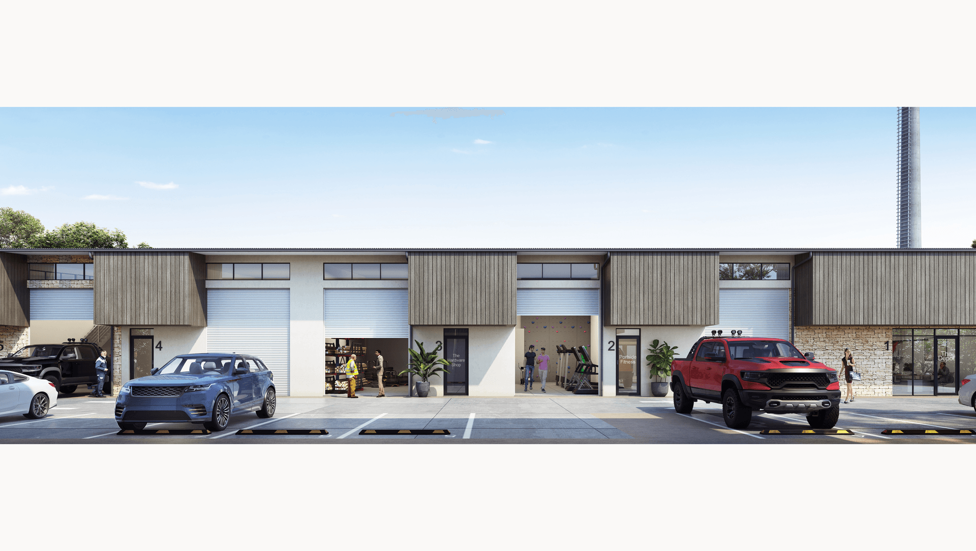 Portside Works Industrial Warehouses banner