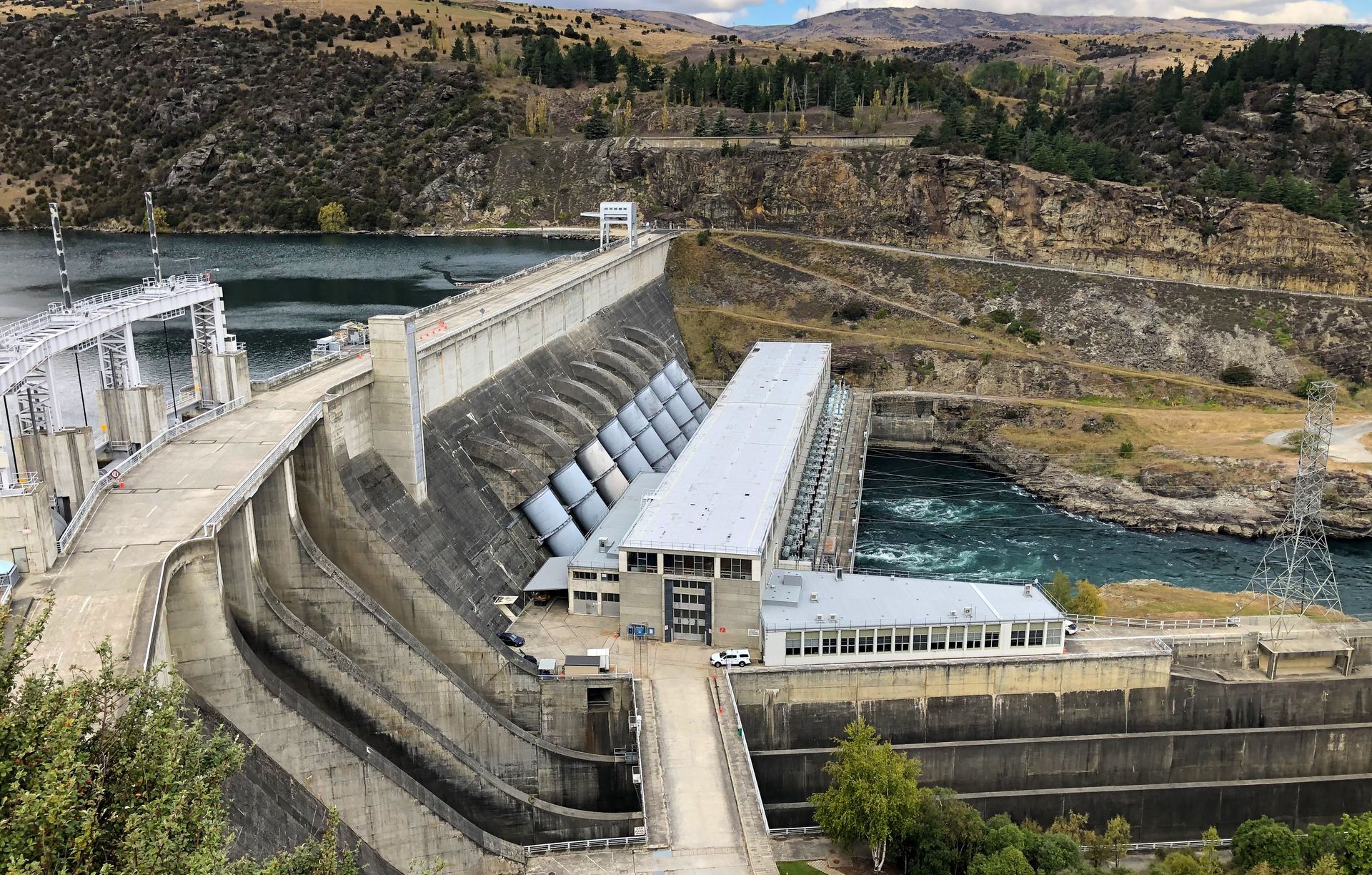 Roxburgh Hydro Dam, Otago