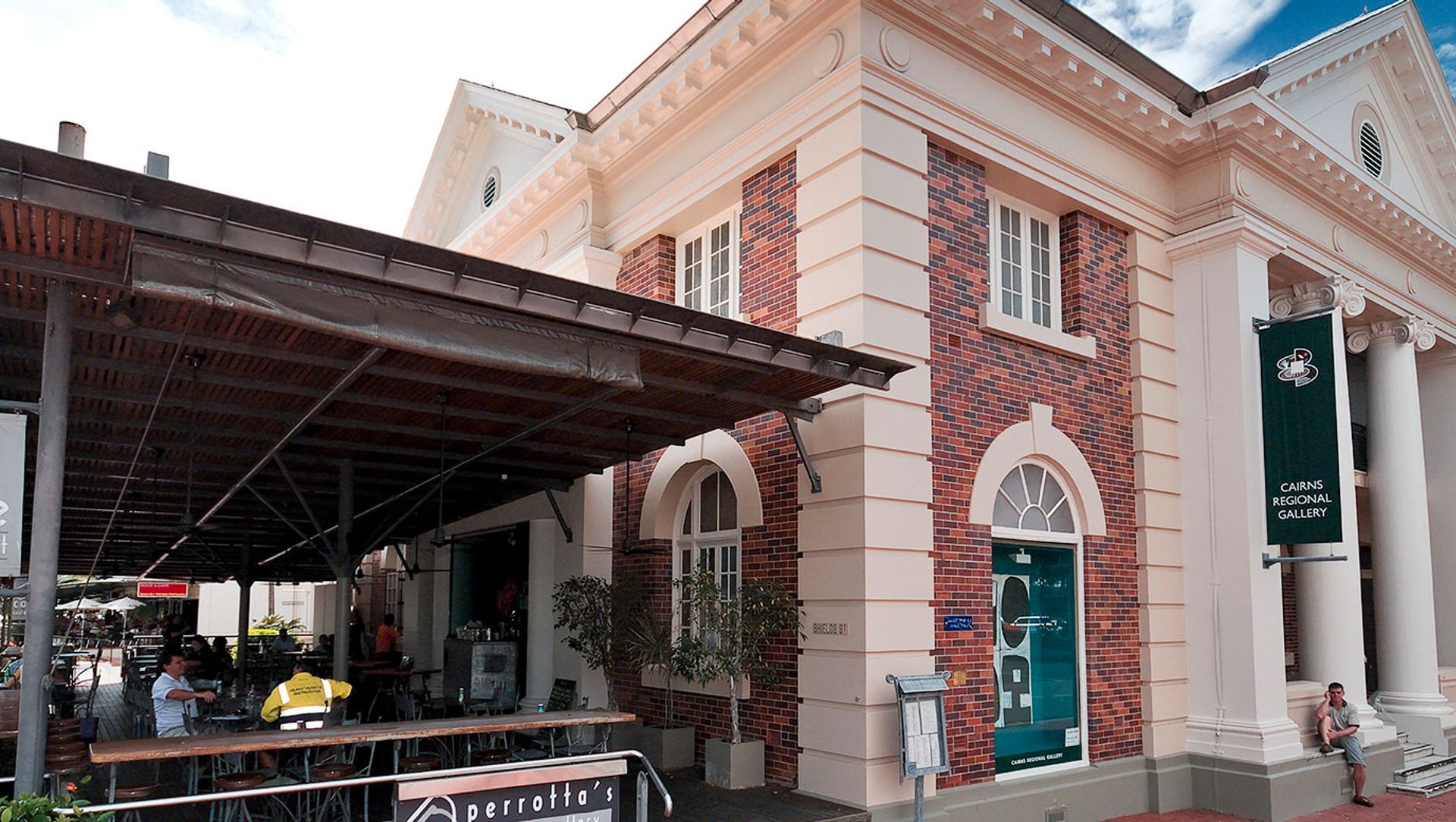 Cairns Art Gallery banner