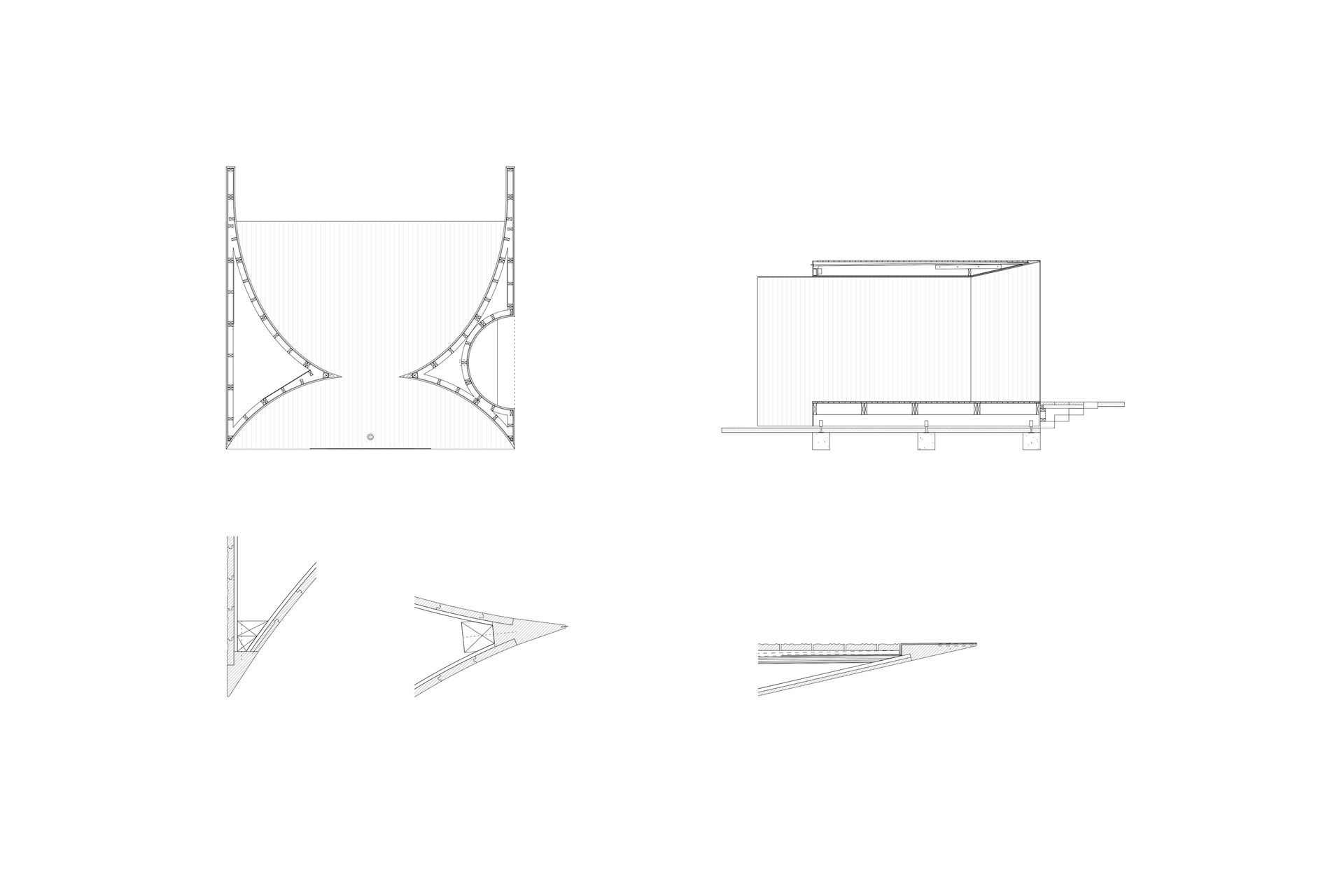 Plan, section and nosing details.