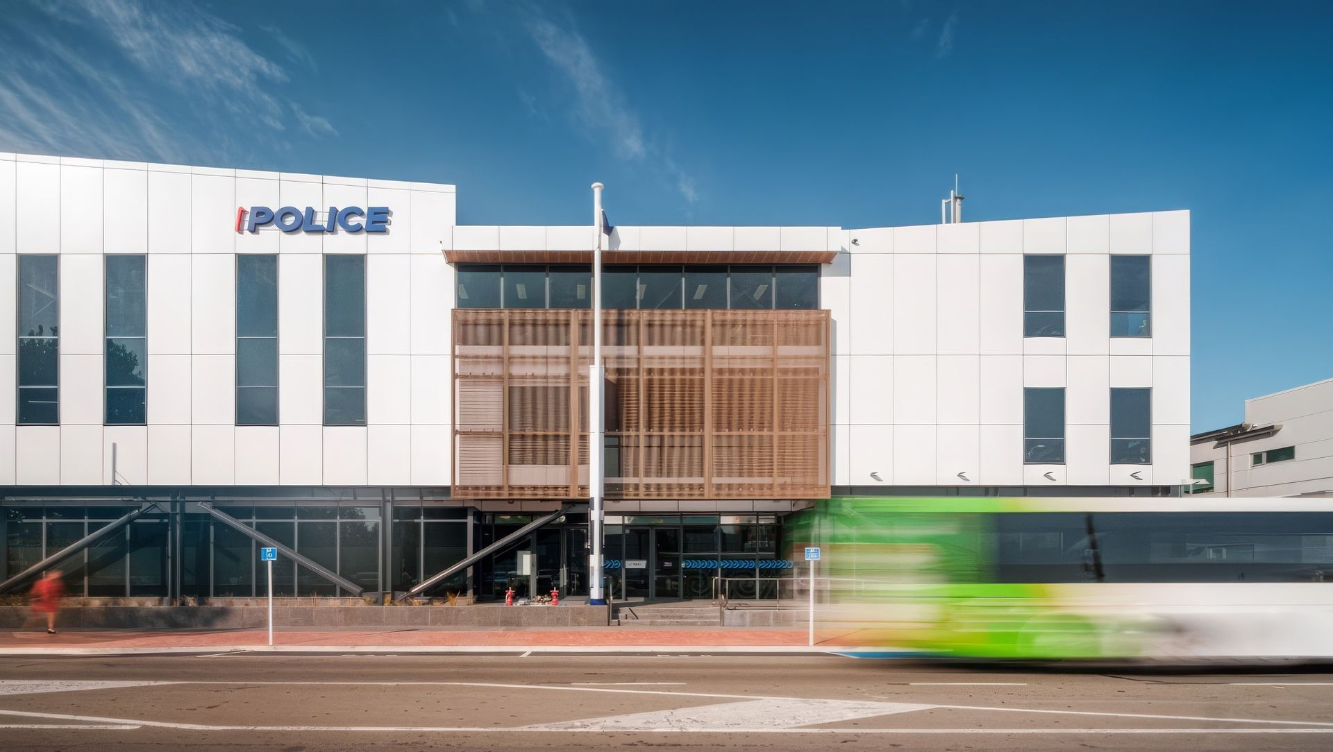 Hastings Police Station banner