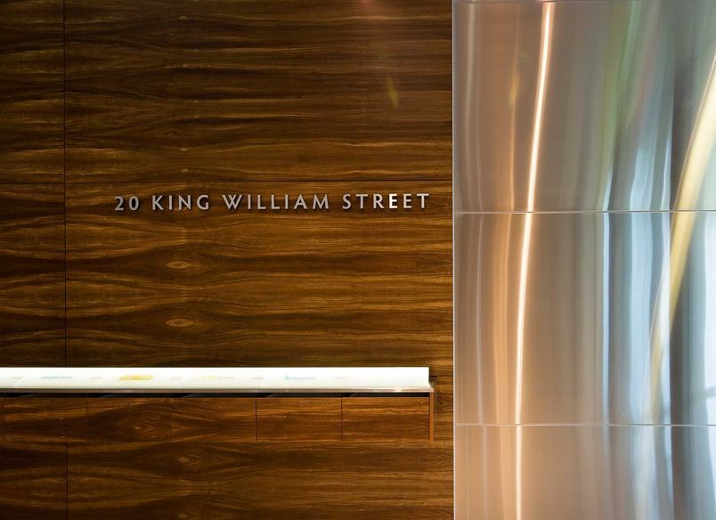 Lobby in King William Street