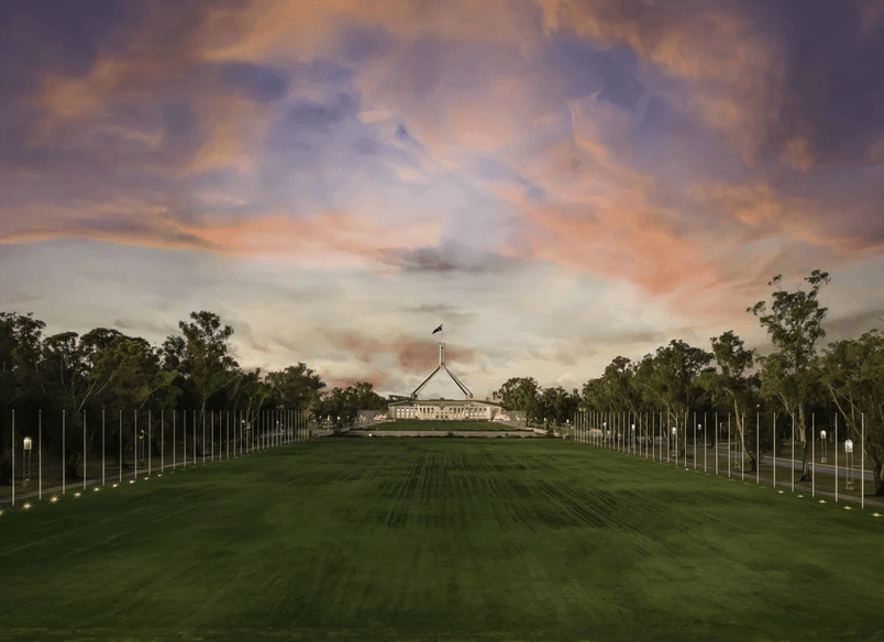 ACT Parliament House Flag Poles