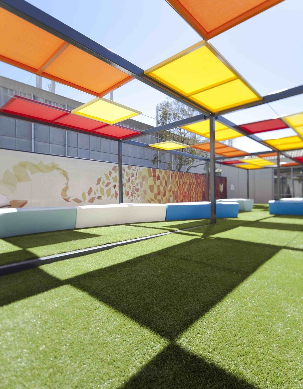 ## University of Newcastle Auchmuty Courtyard