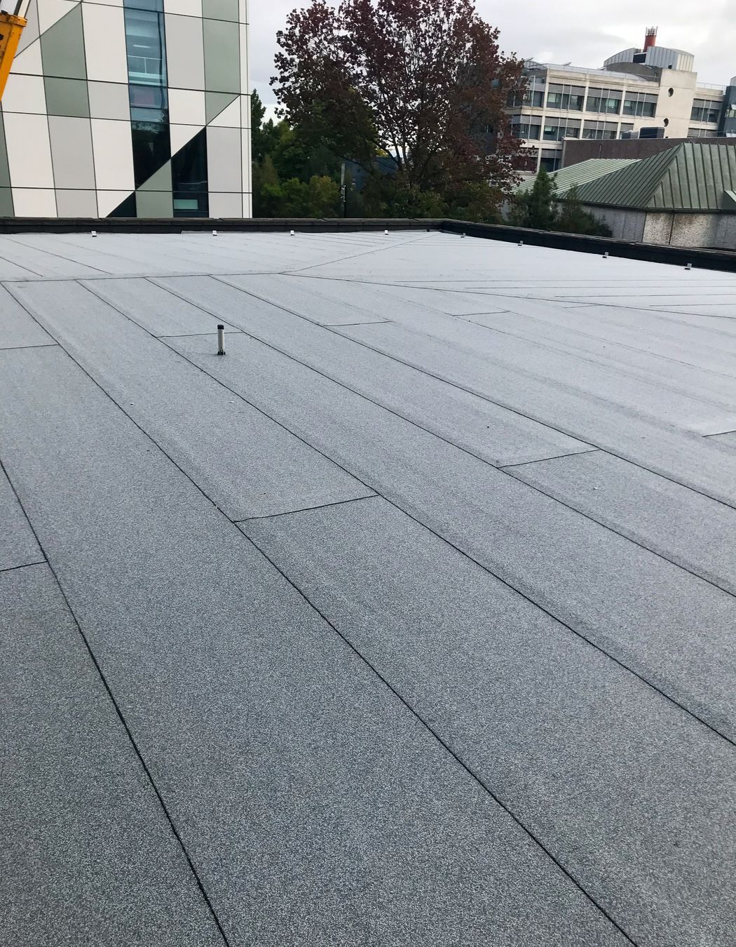 Completed Duotherm Warm Roof - Beatrice Tinsley Building
