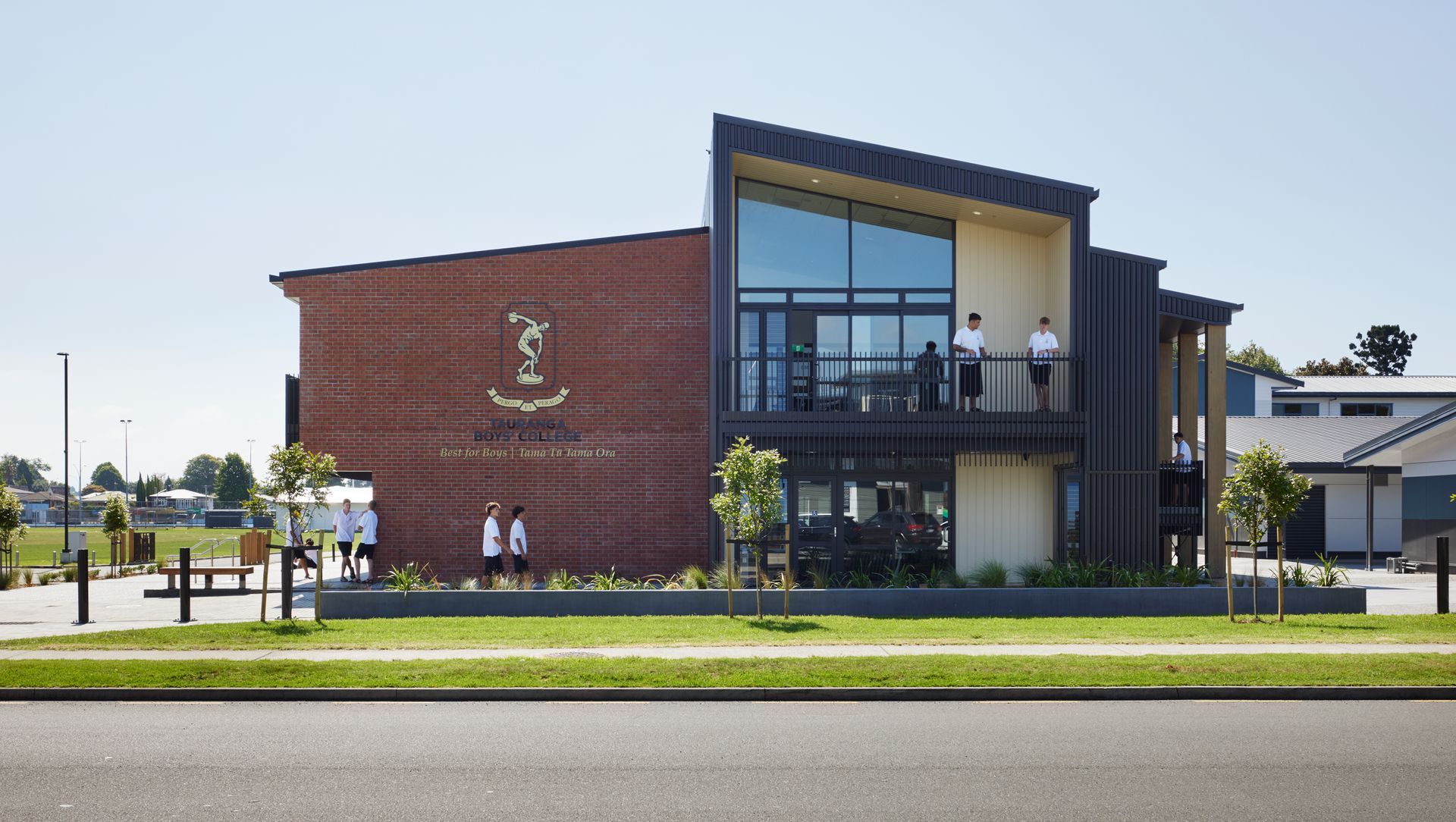 Tauranga Boys College banner