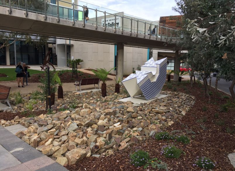 Deakin University Burwood Campus Central Courtyard