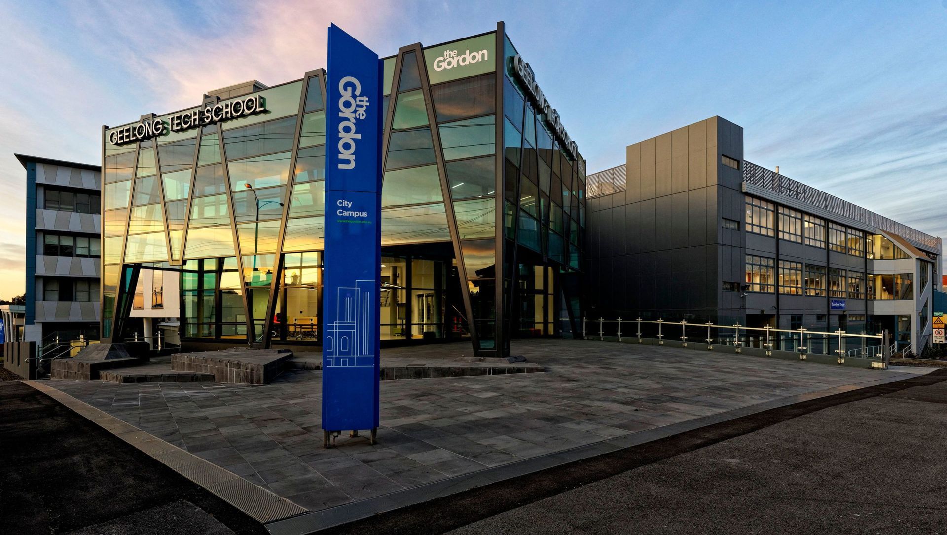 The Gordon Rejuvenation and Geelong Tech School banner