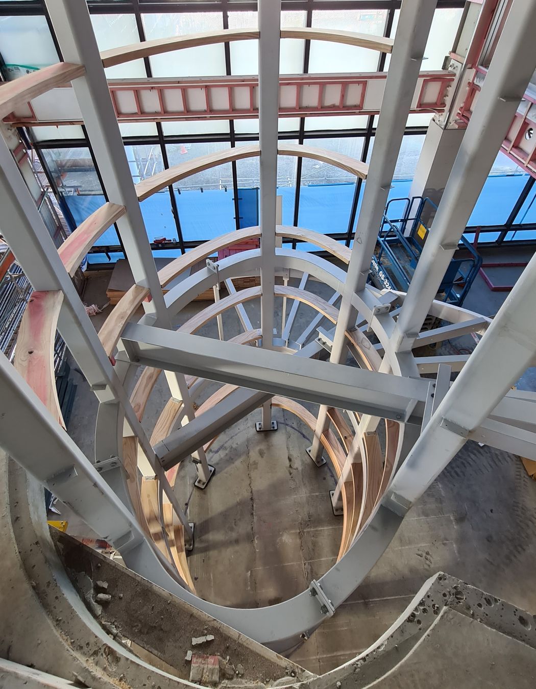Wellington Childrens Hospital Feature Staircase