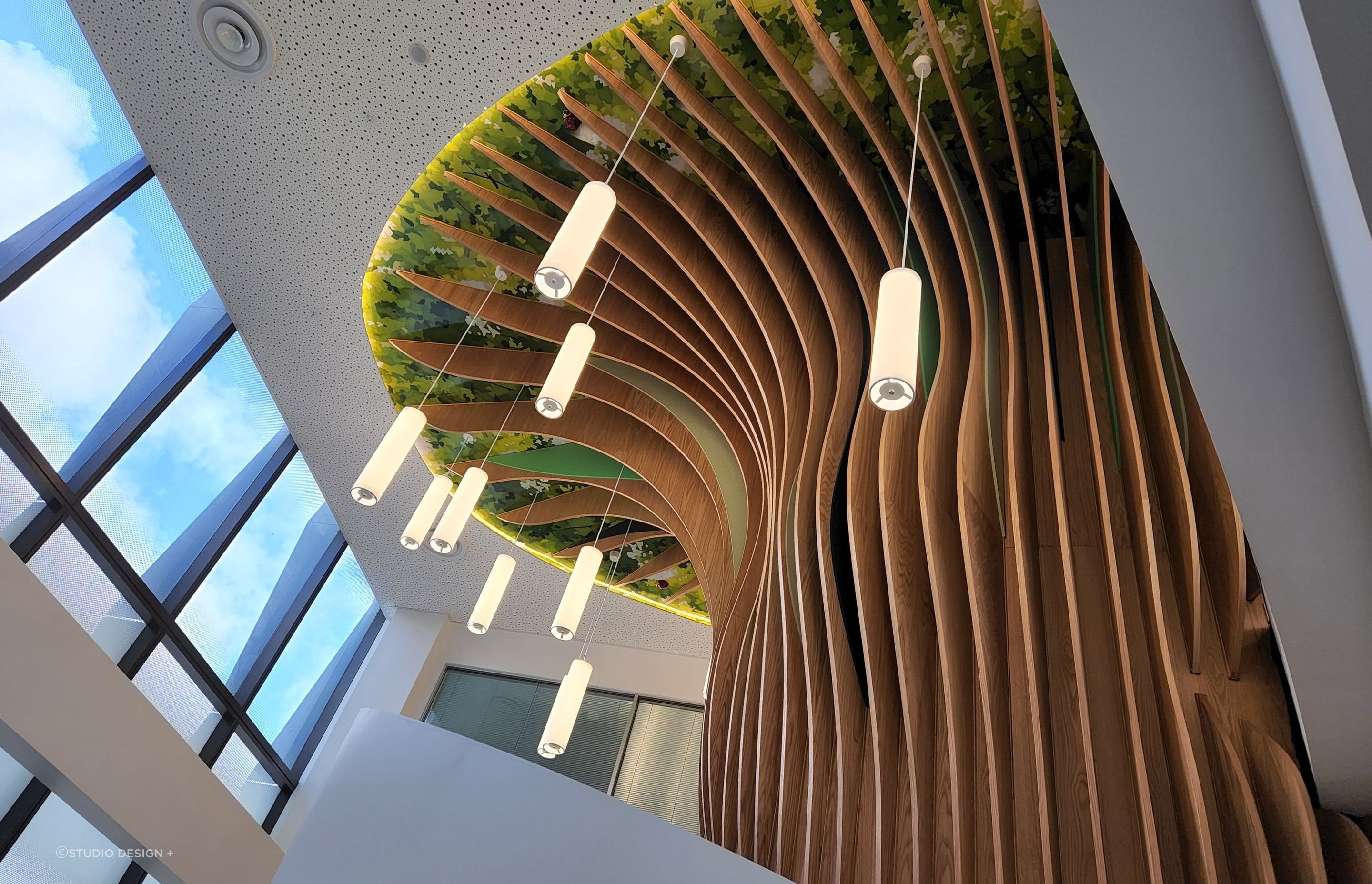 Wellington Childrens Hospital Feature Staircase