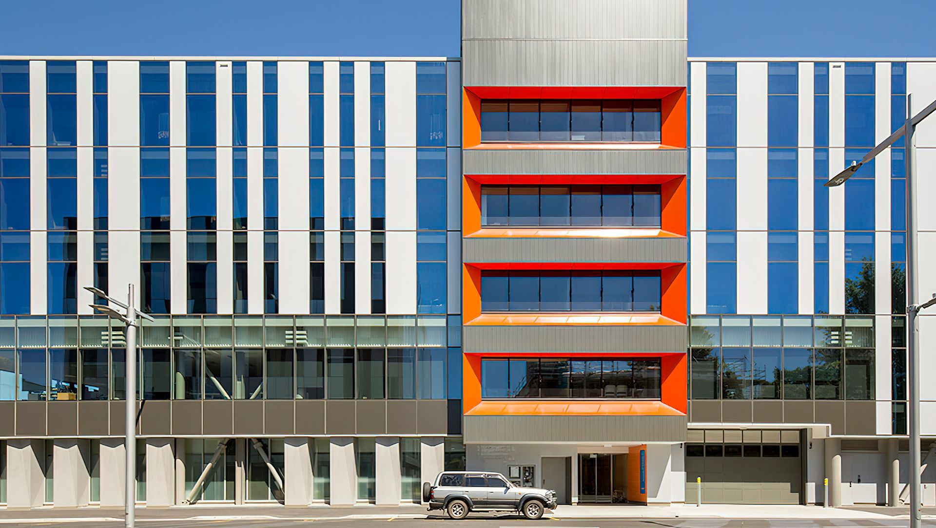 Christchurch Outpatients Building banner