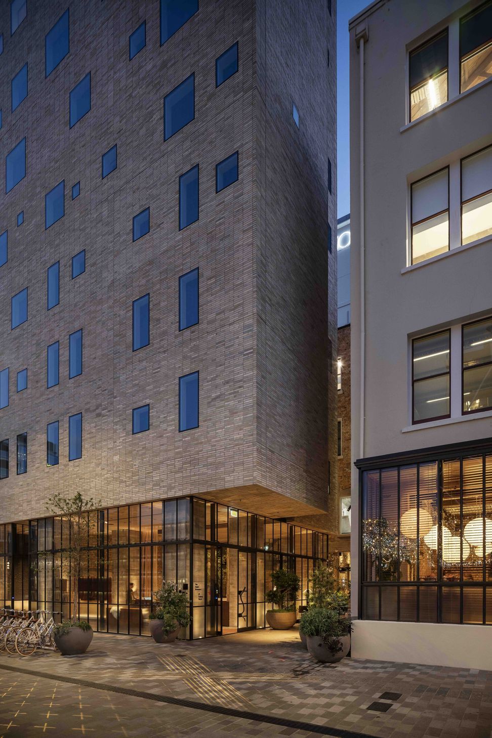 The Hotel Britomart is a technical and aesthetic work of art.