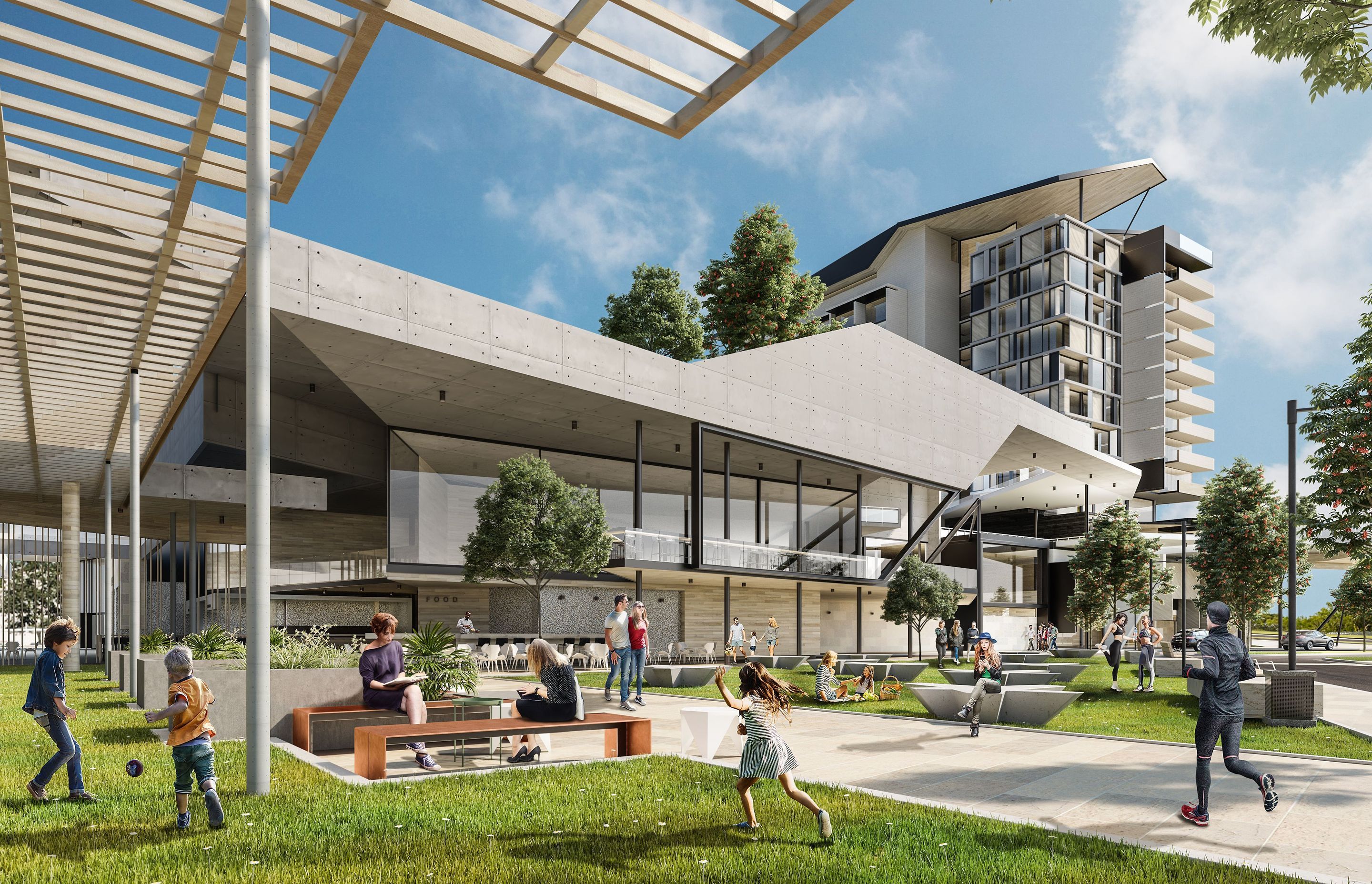 Hotel, Sporting and Entertainment Complex by BSPN Architecture ...