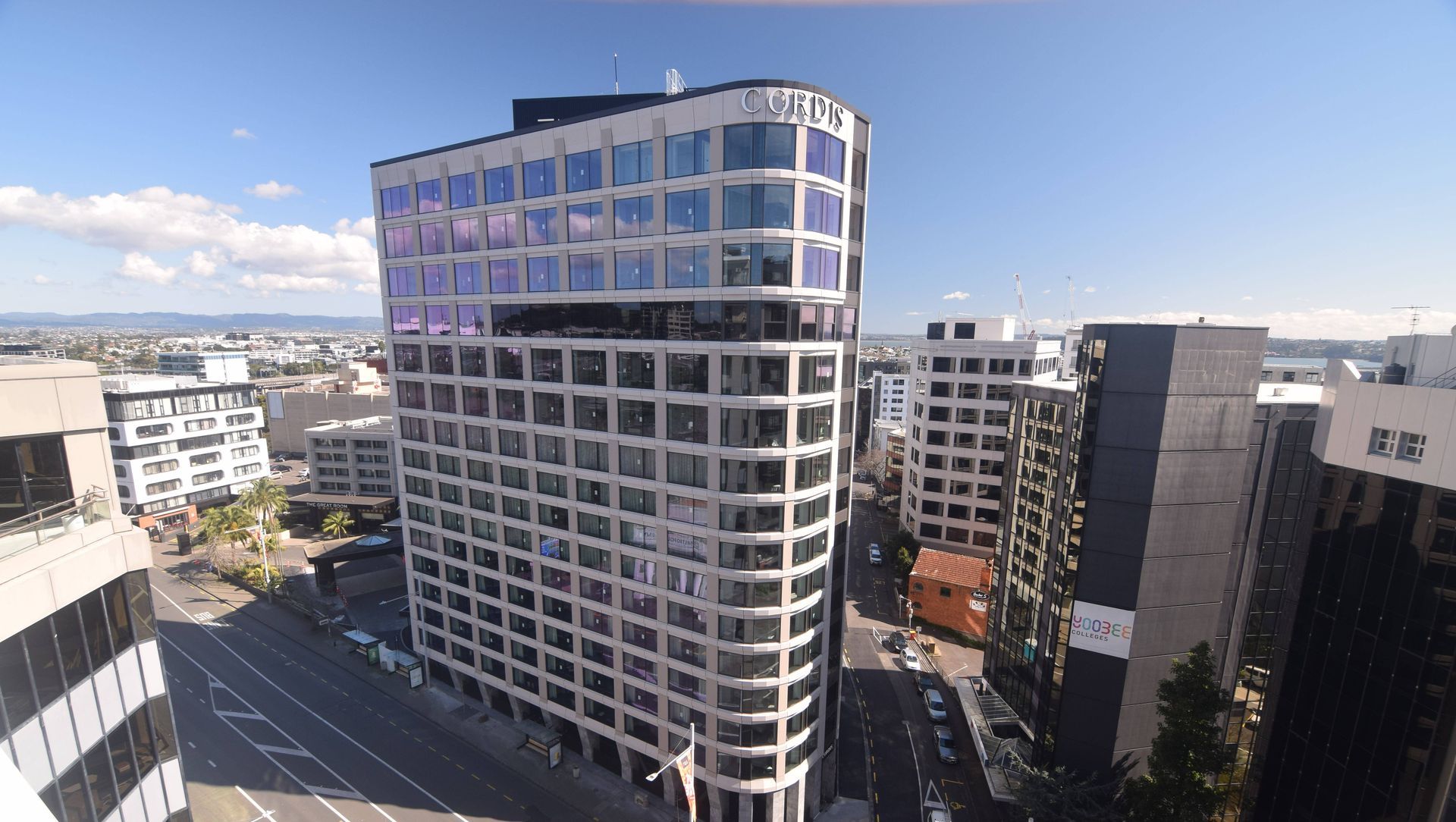 Hawkins - Cordis Hotel banner