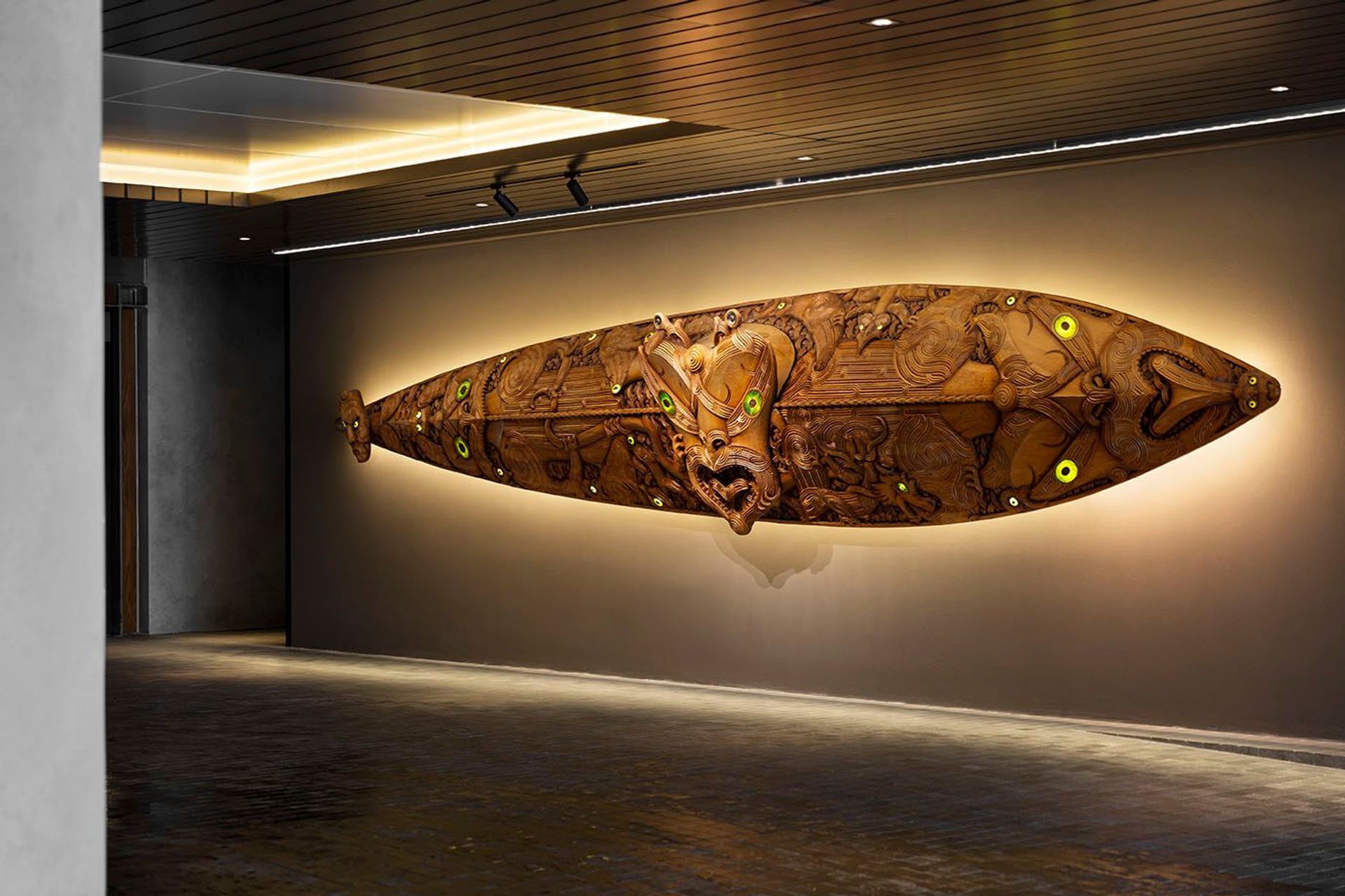 Lyonel Grant work greets guests in the Port Cochére