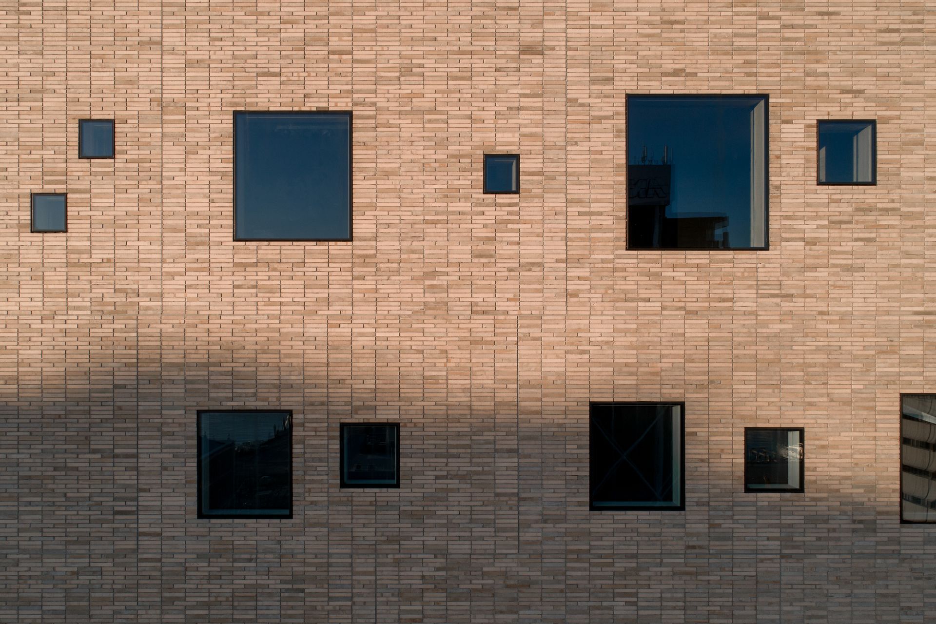 The custom Brick Inlay facade was rigorously designed and tested.