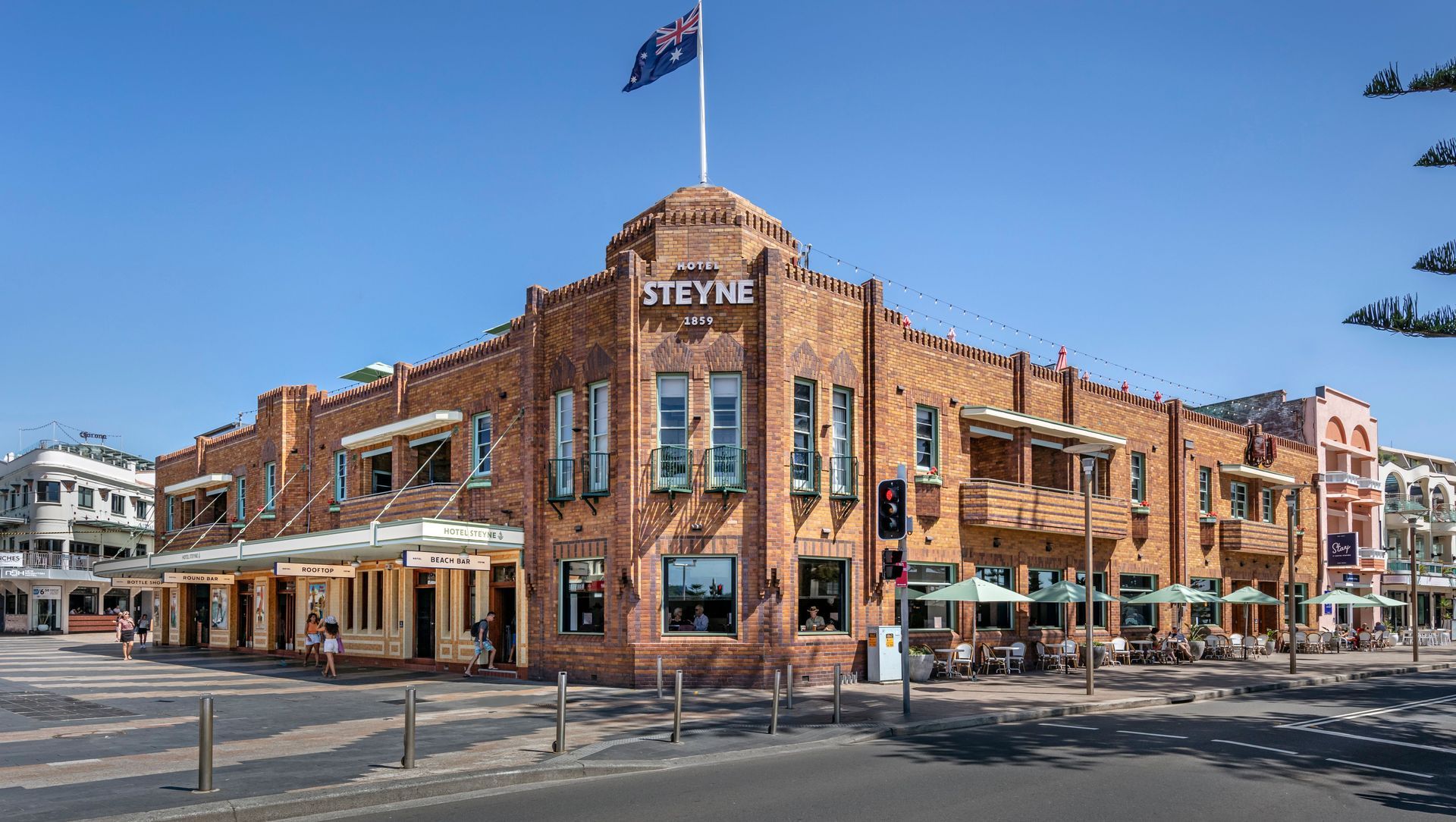 Hotel Steyne, Manly banner