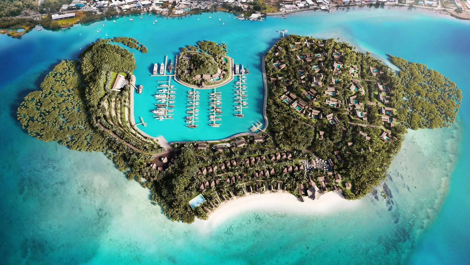 Nawi Island, Fiji banner