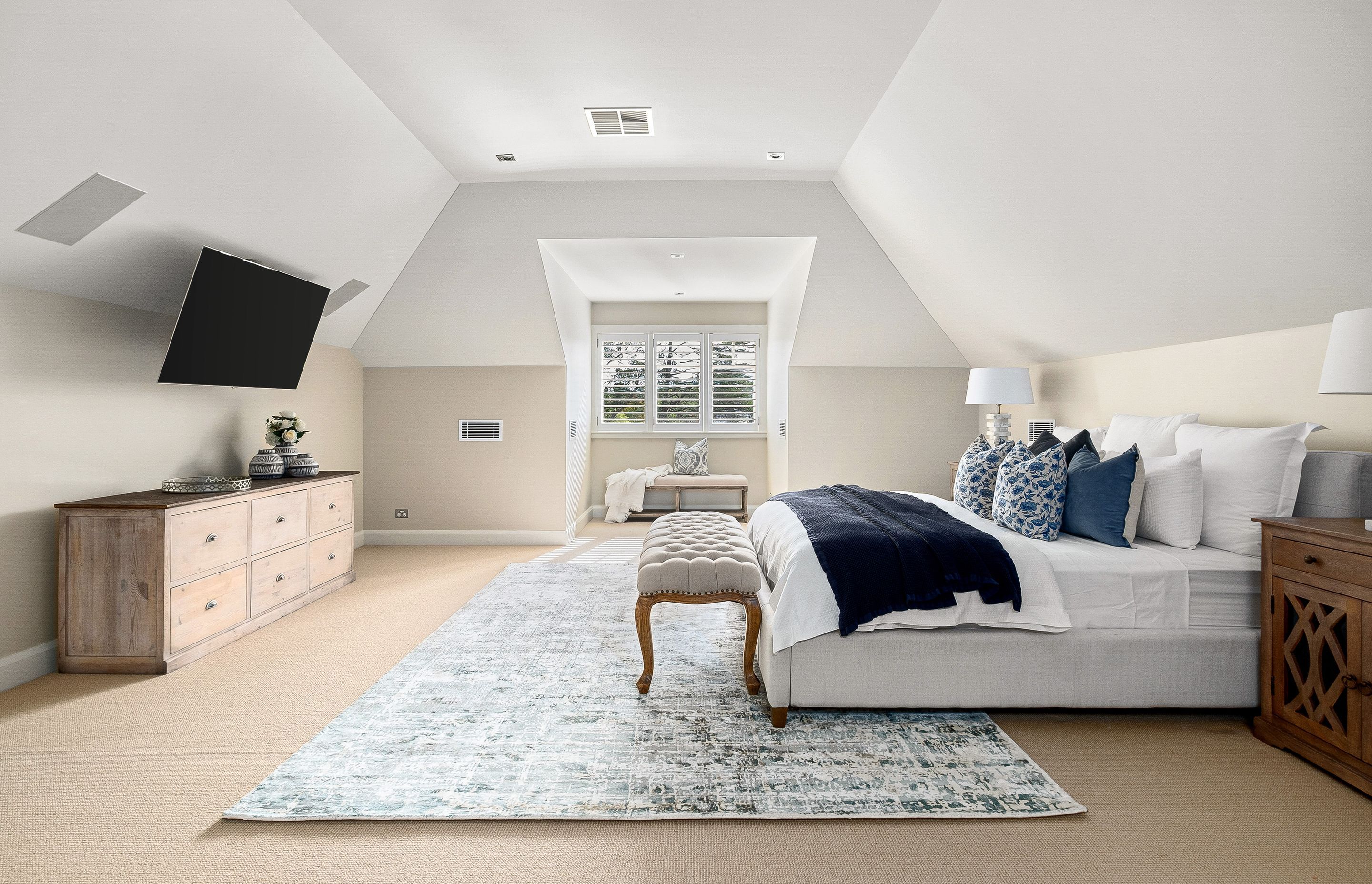 New attic Master Bedroom suite
